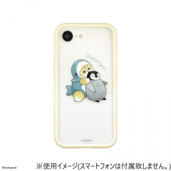 mofusand IIIIfit プランプフレーム iPhone16e対応ケース アイボリー MOFU-80A