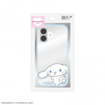 サンリオ IIIIfit Clear iPhone16対応 ケース シナモロール SANG-446CN
