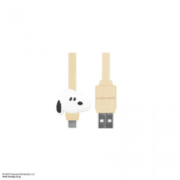 ピーナッツ USB Type-C マスコットケーブル スヌーピー SNGG-77A