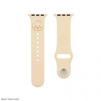 ちいかわ AppleWatch41/40/38mmシリコンバンド うさぎ CK-33C