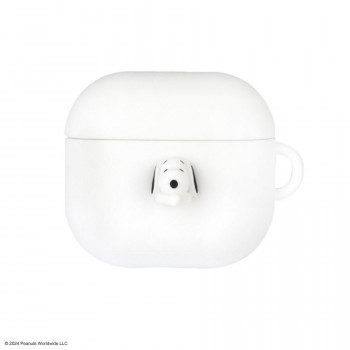 ピーナッツ AirPods 4対応シリコンケース スヌーピー SNGG-116A