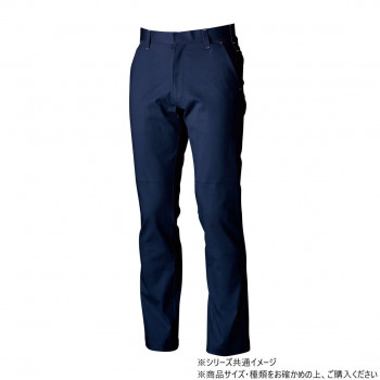 桑和 1669 スラックス 73サイズ ネイビー(1)