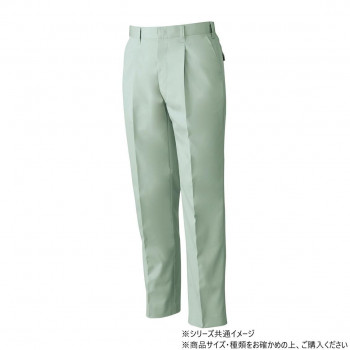 桑和 4449 ワンタックスラックス 88サイズ モスグリーン(107)