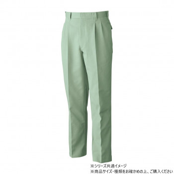 桑和 4889 ツータックスラックス 82サイズ モスグリーン(107)