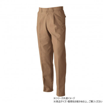桑和 5779 ワンタックスラックス 88サイズ ブラウン(81)