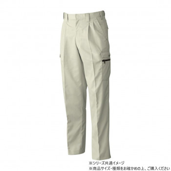 桑和 6118 ツータックカーゴパンツ 95サイズ ベージュ(3)