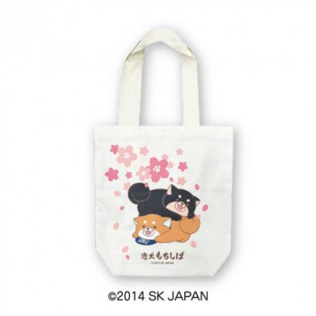 忠犬もちしば トートバッグ(桜)
