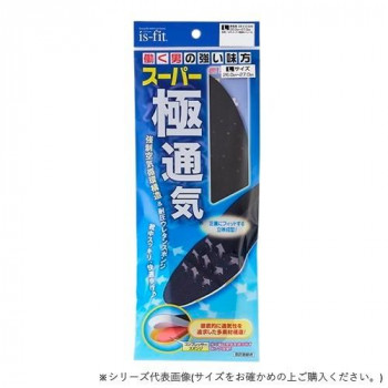 is-fit スーパー極通気インソール 男性用L