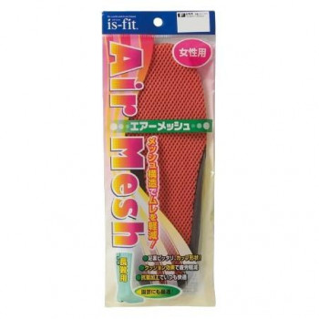 is-fit エアーメッシュインソール オレンジ 女性用