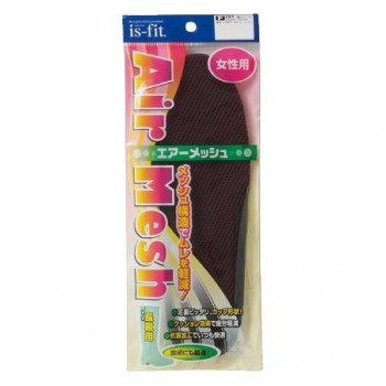 is-fit エアーメッシュインソール パープル 女性用
