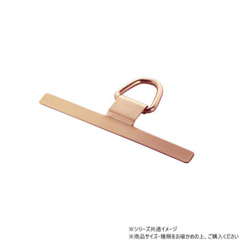 STRAP SHEET スマホ挟み込みシートステンレスタイプ ピンク LN-SH04STPK