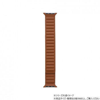 Apple Watch バンド CORVIN レザー風マグネットバンド ブラウン LN-AW41B40BR