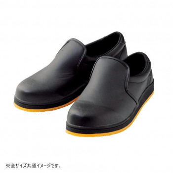 住商モンブラン 厨房シューズ 兼用 黒 TY-201-235 235サイズ