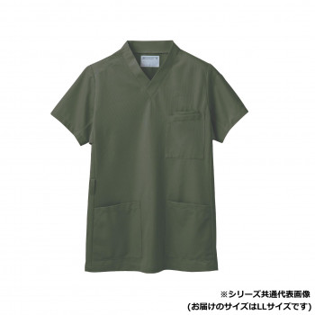 住商モンブラン スクラブ 兼用 半袖 72-637-LL LLサイズ