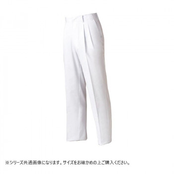 住商モンブラン スラックス メンズ 白 7-715-105 105サイズ