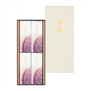 日本香堂 銘香芝山　進物　4箱入り 571904