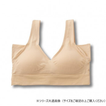 グローバル・ジャパン エアーフィットサイドパットブラ S-M ベージュ
