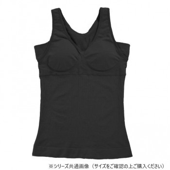 グローバル・ジャパン エアーフィットサイドパッドキャミソール S-M ブラック