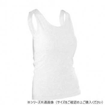 グローバル・ジャパン コットン100％パット付きタンクトップ M-L ホワイト