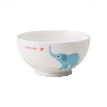 NIKKO(ニッコー) accototo(アッコトト) 子供食器 10cm ライスボール ゾウ 8200E-3560