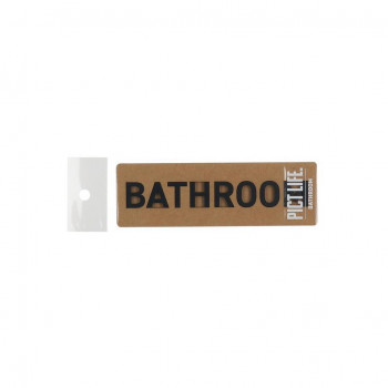 ハイロジック PICT LIFE.　BATHROOM　黒　1枚入　24780