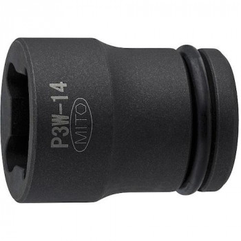 ミトロイ(MITOLOY) 3/8 インパクトレンチ用 ウエルドナット用ソケット 14mm P3W-14