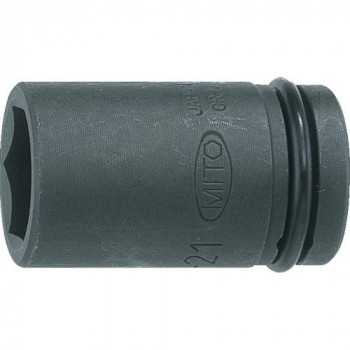 ミトロイ(MITOLOY) 1/2 インパクトレンチ用 ソケット セミロング 21mm P4SL-21