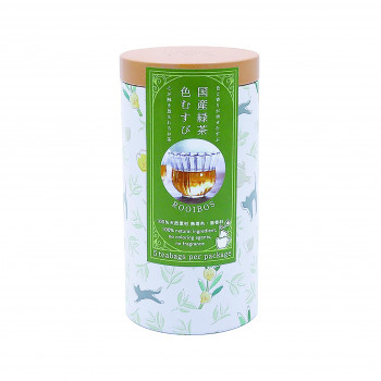 アルタ  緑茶　色むすび　茶筒缶 ルイボス AR0211206