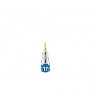 KTC インパクトドライバ用ショートソケットビット17mm BZP63S-17