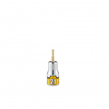 KTC インパクトドライバ用ショートソケットビット21mm BZP63S-21
