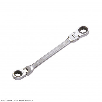 KTC ラチェットめがねレンチ(両頭型首振りタイプ) 13×17mm MR1A-1317F