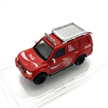 コカ・コーラ 三菱 パジェロ 2004 1/64スケール 464100