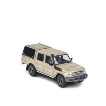 JADI B トヨタ ランドクルーザー Dbl Cab LC79 14 サンディートープ RHD キャノピー付 1/64スケール PA65681
