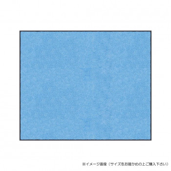 (クリーンテックス) スタンダードマットS    スカイ・ブルー  75×90  cm