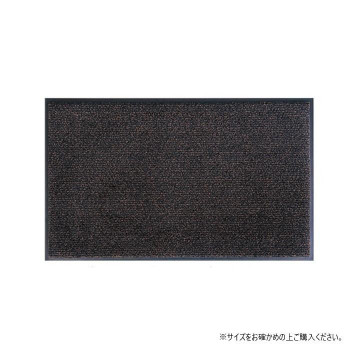 (クリーンテックス) 玄関マット Horse Stripe Black Brown 36x60 cm