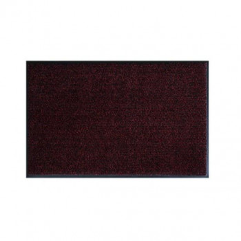 (クリーンテックス) 玄関マット Horse Stripe Black Scarlet 90x180 cm