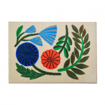 (クリーンテックス) 玄関マット JPM-Indoor BOOKHOU FLORAL GROUP 45×65cm