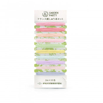 GARDEN PARTY フランス刺しゅう糸セット スウィート GP-C15