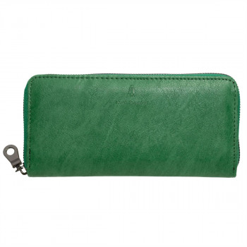 Hush Puppies　レディースウォレット　三方束入 グリーン C-HP-5021