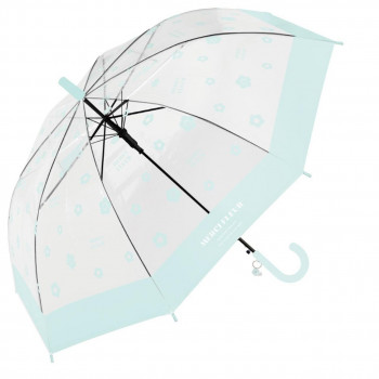 中谷 傘 メルシーフラワービニール ミント Kid's 55cm 335-002