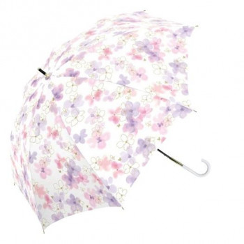 中谷 傘 UVフローラル ピオニーピンク Parasol 長傘 915-057