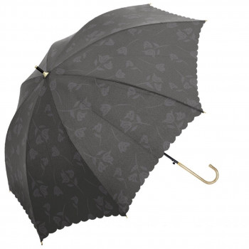 中谷 傘 UVリリィ チャコールグレー Parasol 長傘 915-062