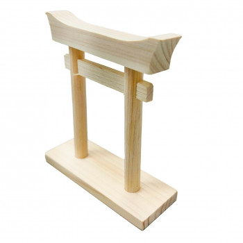 A＆K 日本製プリザーブド ミニS榊 丸立て 神棚(小)セット 鳥居増量タイプ 神棚スターターセット ST-052