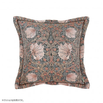 川島織物セルコン Morris Design Studio ピンパーネル 背当クッションカバー 45×45cm LL1746 P ピンク