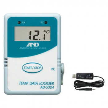 A＆D データロガー 4000メモリー 専用通信セット付属 AD5324SET