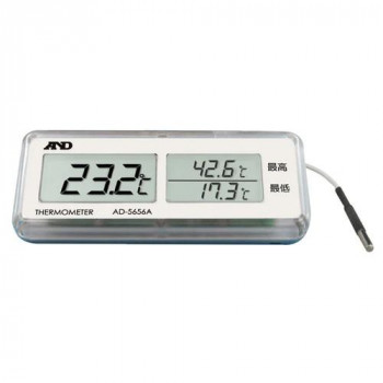 A＆D 最高最低温度計 組み込み型 防水仕様 マグネット付 AD5656A