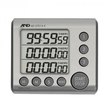 A＆D 3チャンネル 100時間タイマー 厨房タイマー AD5701AE