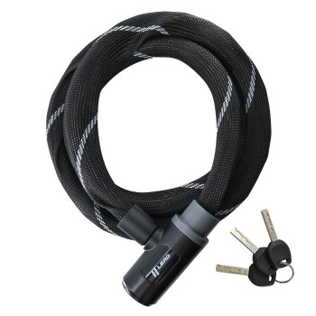 リード工業 メッシュカバーリンクロック バイク カギ LW-020A