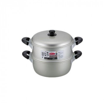 楽々小町 アルマイト加工二段蒸し器26cm RR-4068 1020792