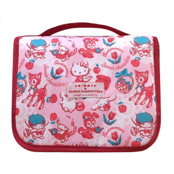 三金商事 SWIMMER×SANRIO トラベルポーチ ピンク SS0073
